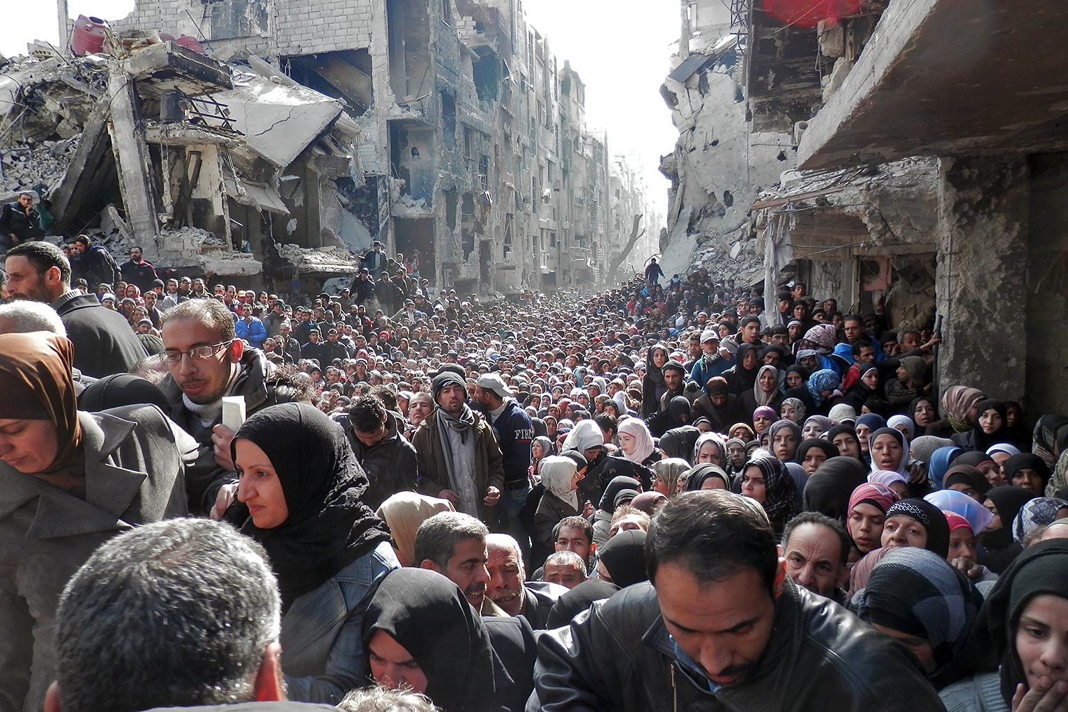 Symbolbild - Yarmouk Flüchtlingscamp in Damaskus - Quelle: RT
