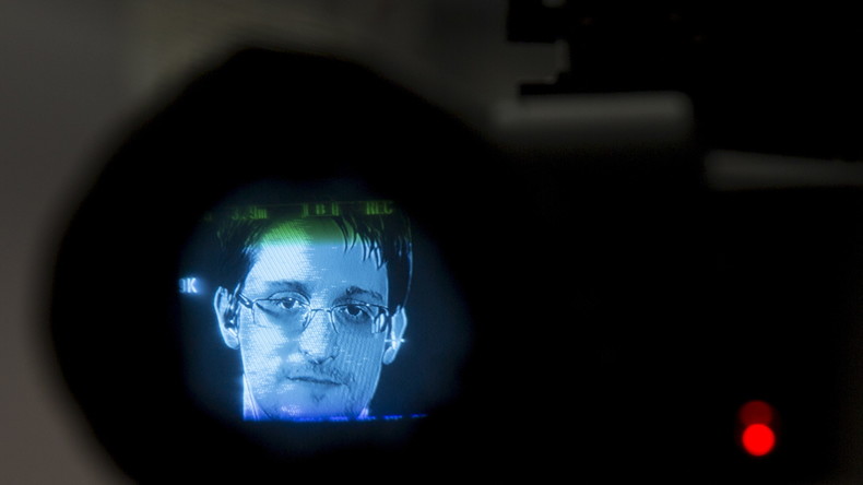 Die westlichen Metropolen erreicht der Whistleblower Edward Snowden derzeit nur per Video-Schalte