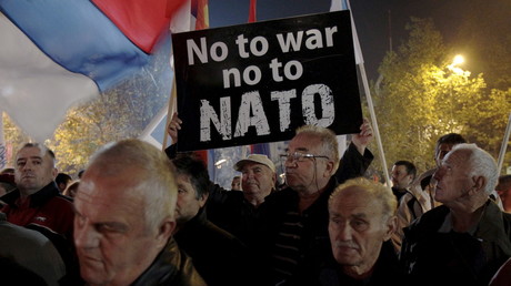 Proteste in Montenegro gegen den Beitritt zur NATO