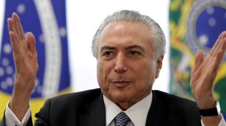 Brasiliens Übergangspräsident Michel Temer 