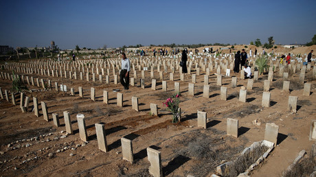 Die Folgen des Krieges: Friedhof in Syrien