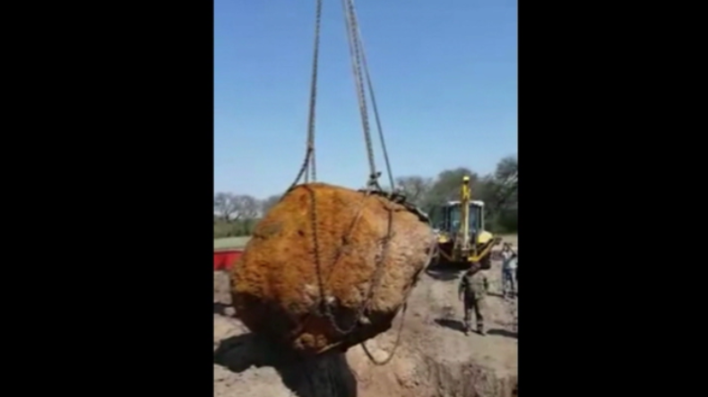 Argentinien: 30 Tonnen schwerer Meteorit in Gancedo gefunden