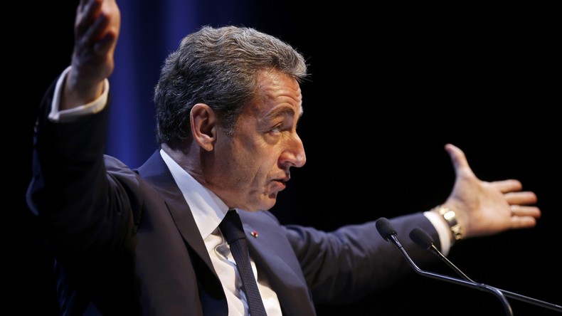 Nicolas Sarkozy, Ex-Parteivorsitzender der Partei Les Républicains bei einer Wahlkampfveranstaltung, Toulon, Frankreich, 21. Oktober, 2016. 