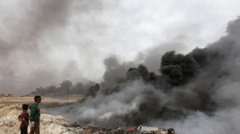 "Es brennt sich durch das Fleisch" - Amnesty warnt vor Phosphor-Einsatz in Mossul