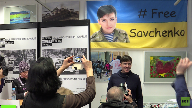 Besuch von Nadija Sawtschenko im Berliner Mauermuseum: Angedachte Anti-Putin-Veranstaltung scheitert