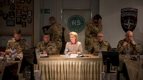 Verteidigungsministerin Ursula von der Leyen in Afghanistan, 22.12.2016.
