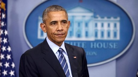 Müde und grau: Präsident Barack Obama auf der letzten Pressekonferenz des Weißen Hauses im Jahr 2016. Aufnahme vom 16. Dezember 2016.