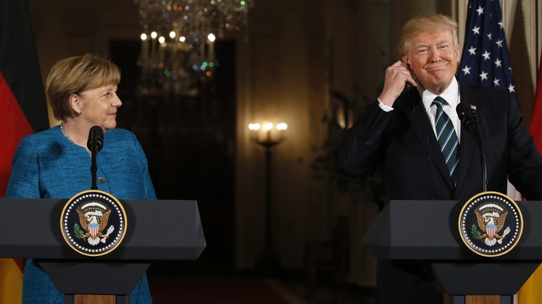 Erste Pressekonferenz Trump und Merkel: «Ein sehr guter, offener Austausch»