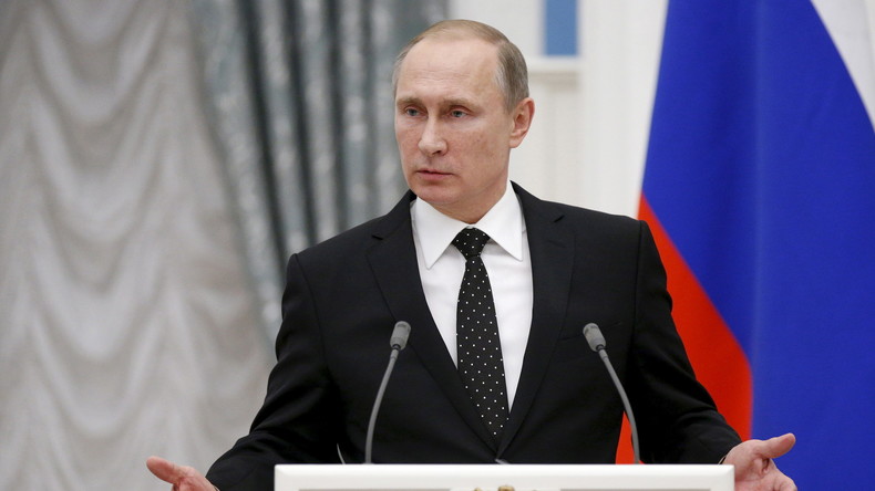 Chance auf historischen Wandel: Putin in Paris