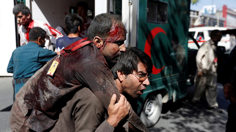 Dutzende Tote und Verletzte bei Anschlag nahe deutscher Botschaft in Kabul 