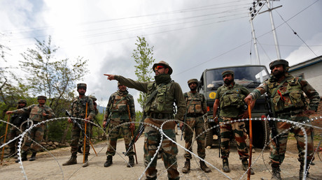 Indische Soldaten in der Kaschmir-Region, 27. April 2017.